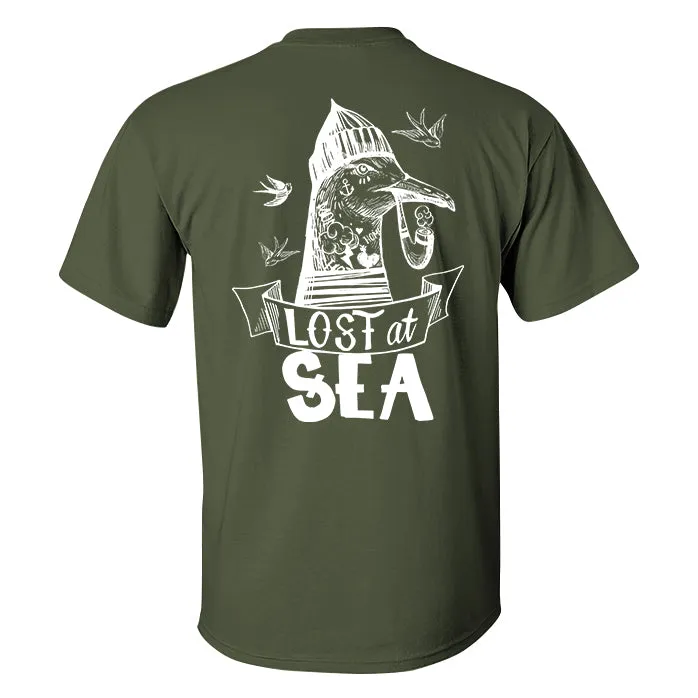 Lost At Sea Printed Men's T-shirt