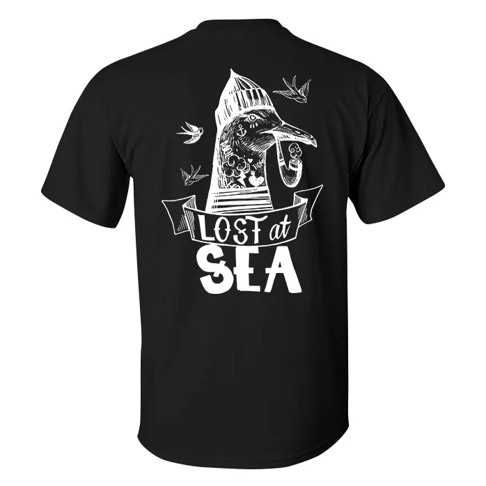 Lost At Sea Printed Men's T-shirt