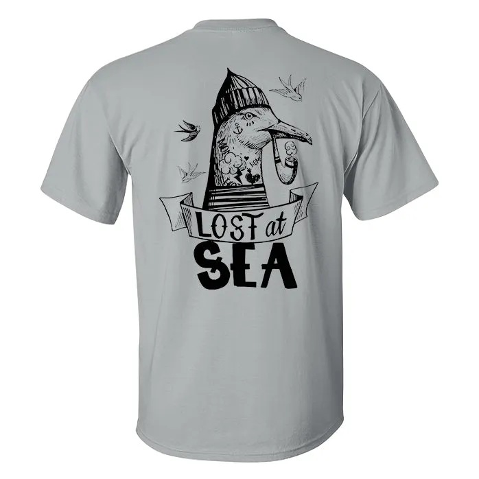 Lost At Sea Printed Men's T-shirt