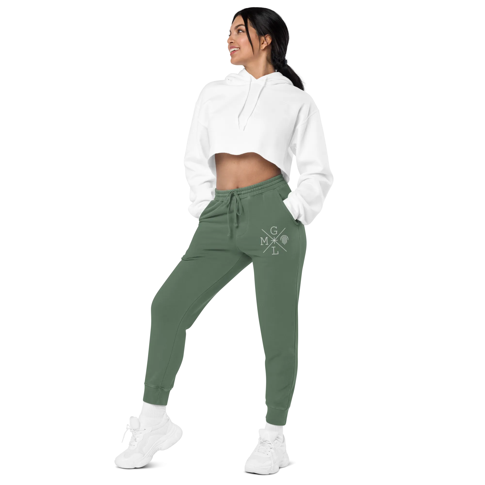 Luxe Pigment-Dyed Sweatpants