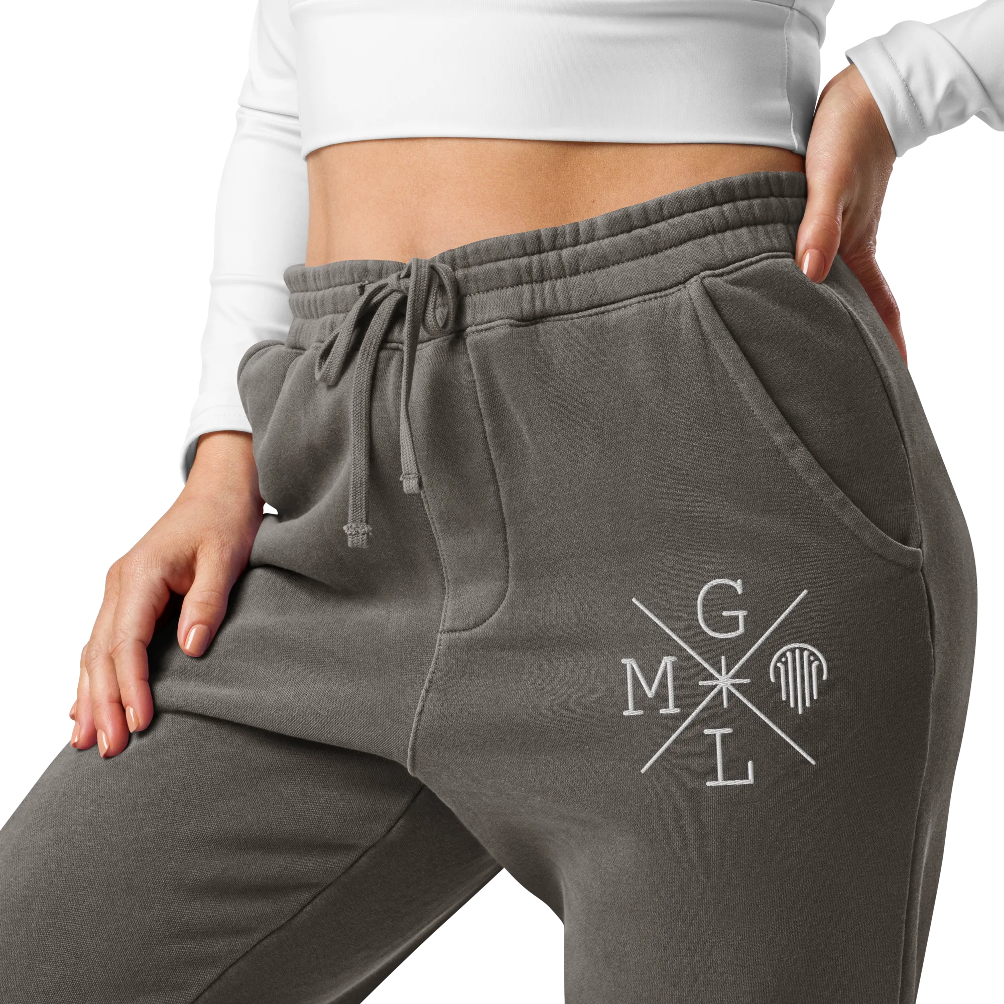 Luxe Pigment-Dyed Sweatpants