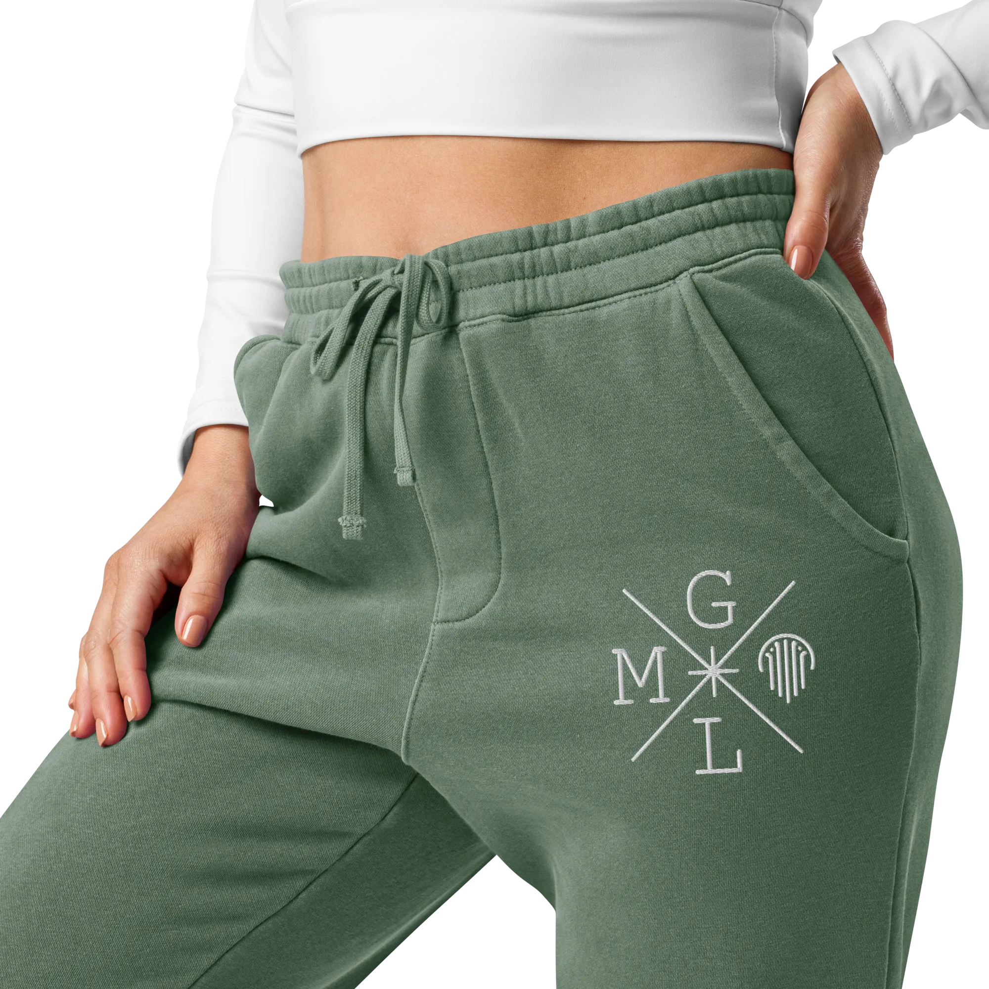 Luxe Pigment-Dyed Sweatpants