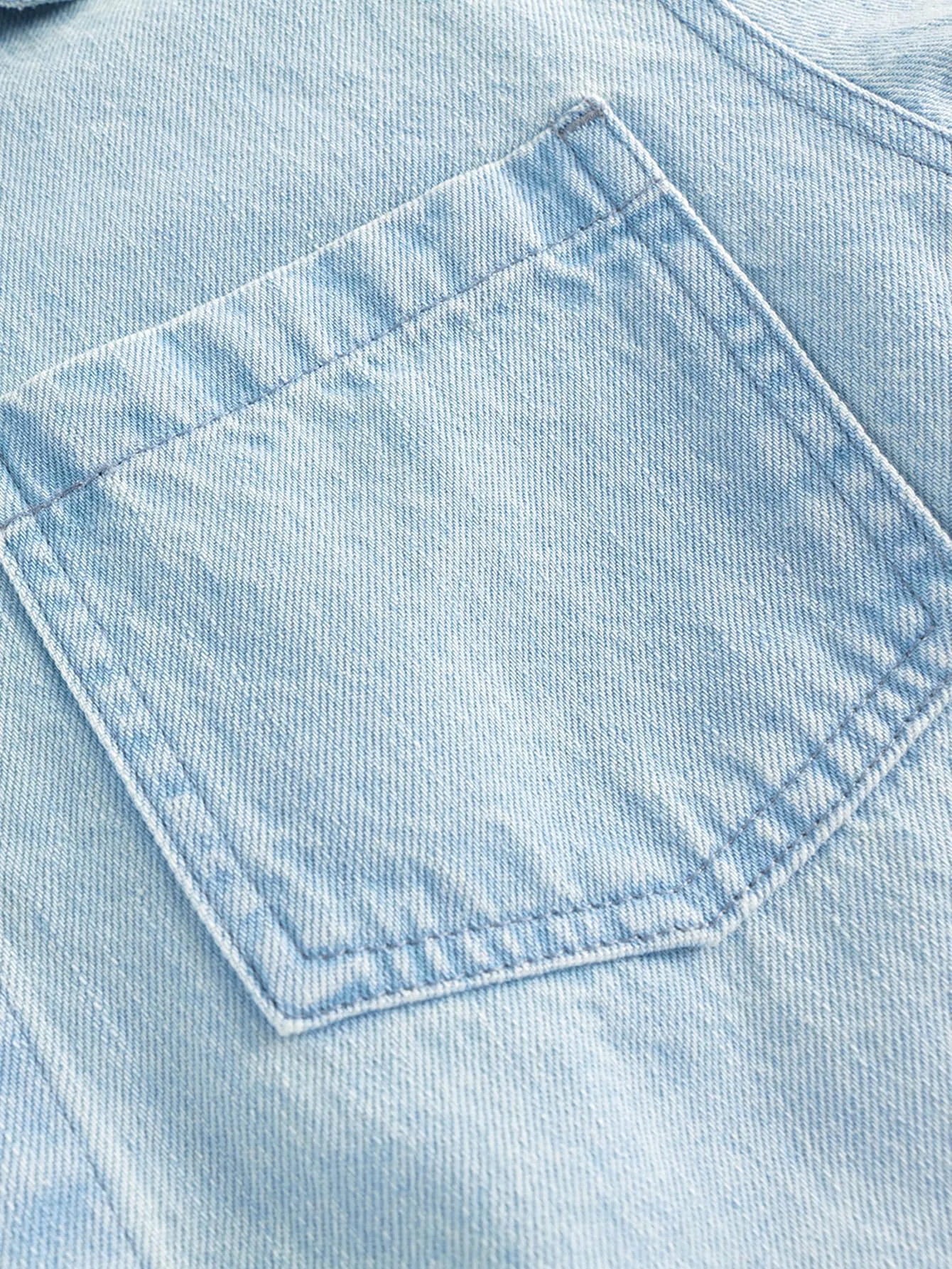 MARC & JANIE Boys Casual Trendy Cotton Denim Shirts 250105