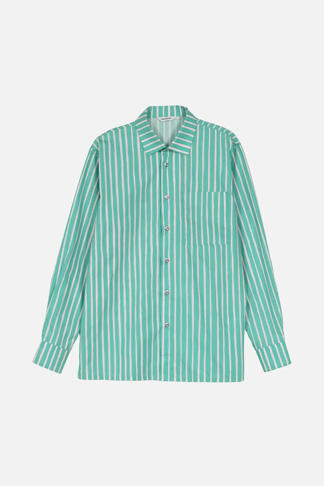 Marimekko Jokapoika Mint Green/Light Pink Shirt