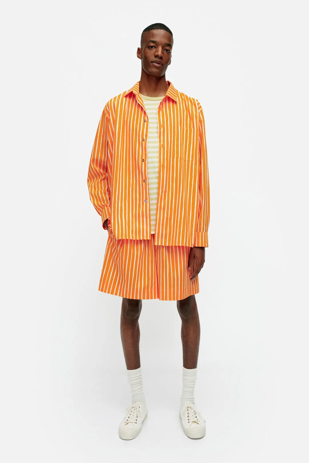 Marimekko Kioski Jokapoika Shirt Orange