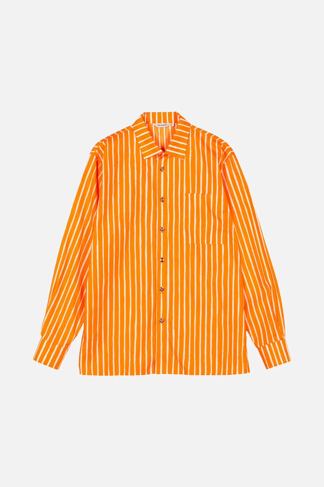 Marimekko Kioski Jokapoika Shirt Orange