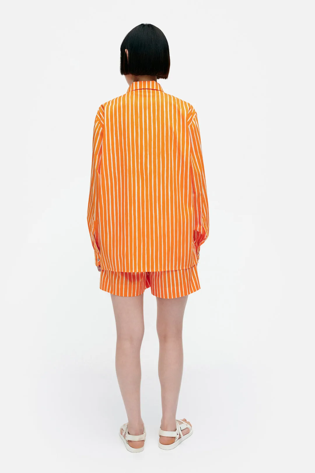 Marimekko Kioski Jokapoika Shirt Orange