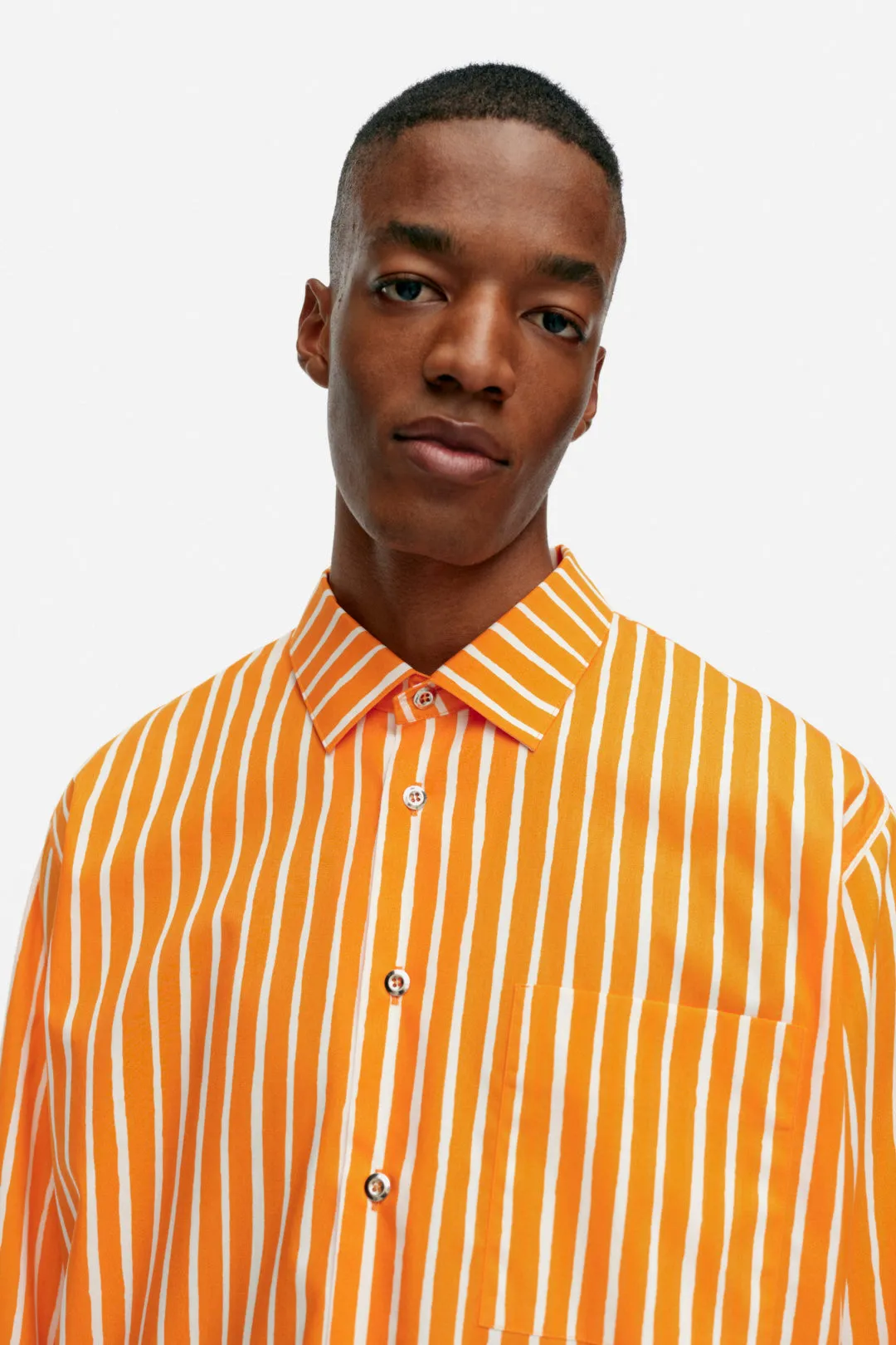 Marimekko Kioski Jokapoika Shirt Orange
