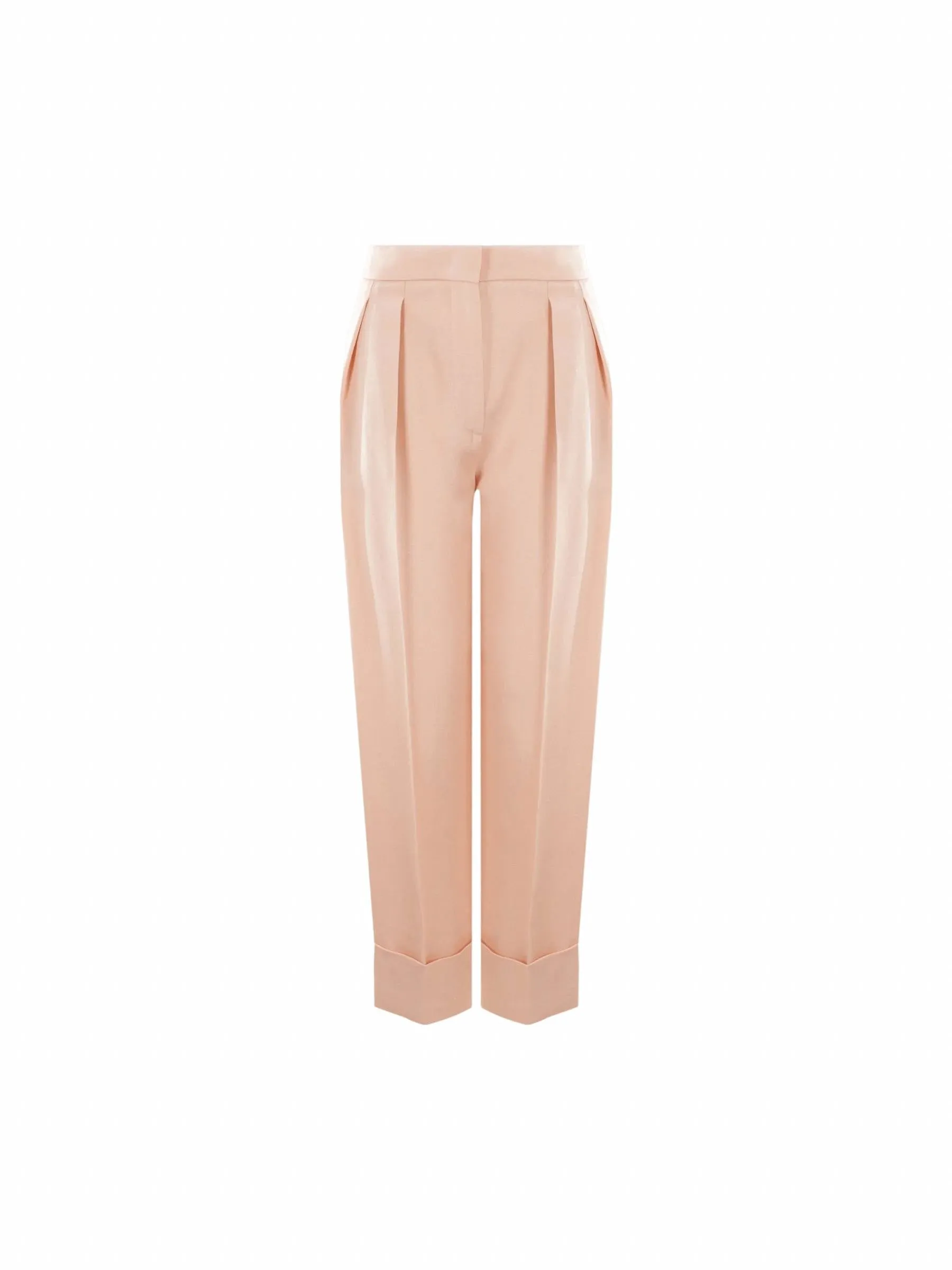 Marocain Glittery Silk Trousers