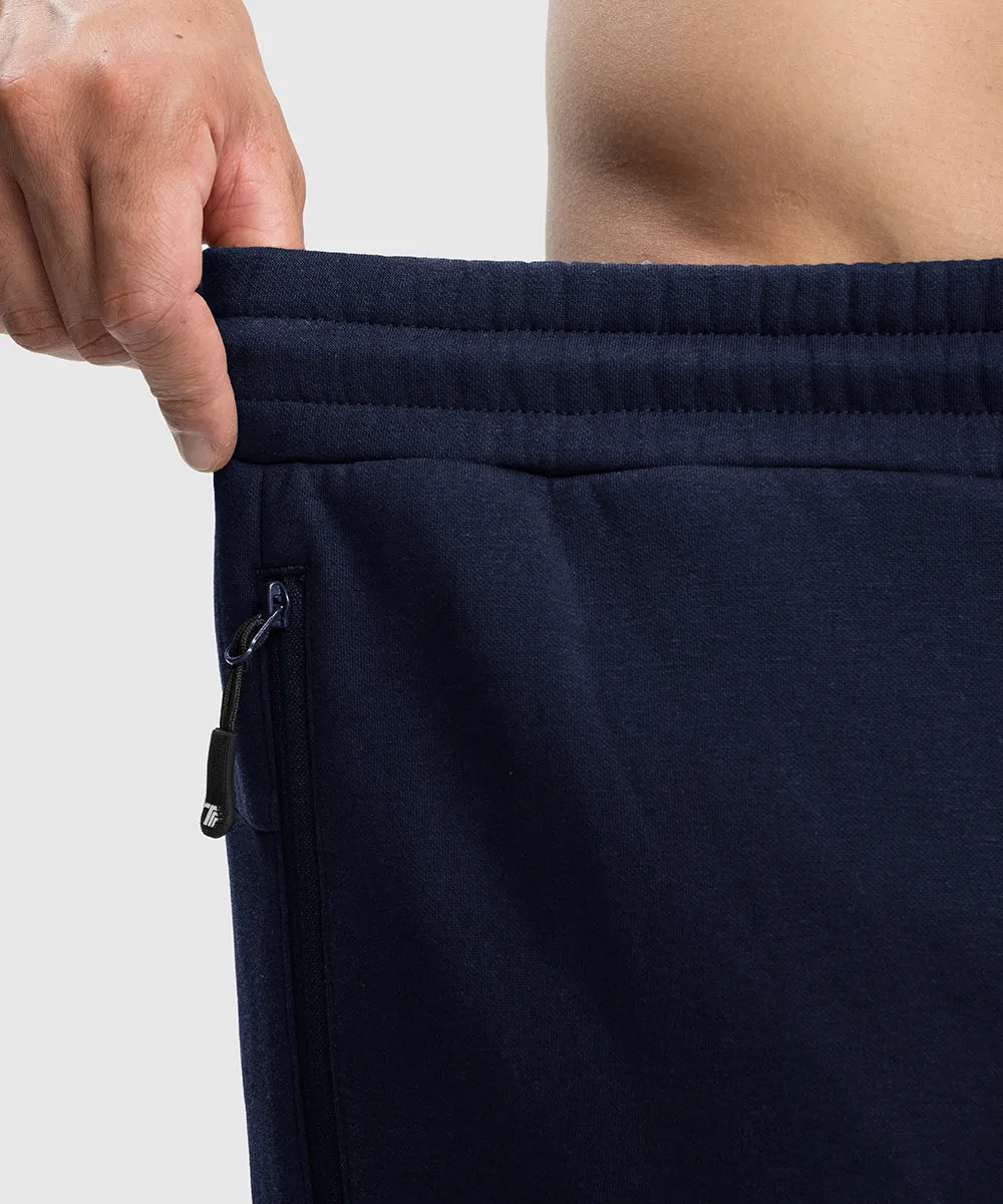 Men's Cotton Polyester Fleece Wide Leg Sweatpants