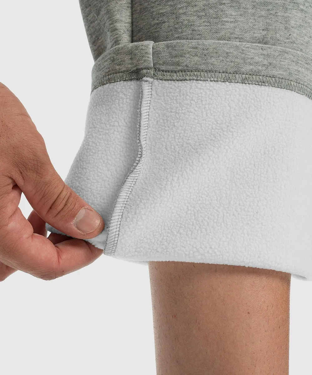 Men's Cotton Polyester Fleece Wide Leg Sweatpants