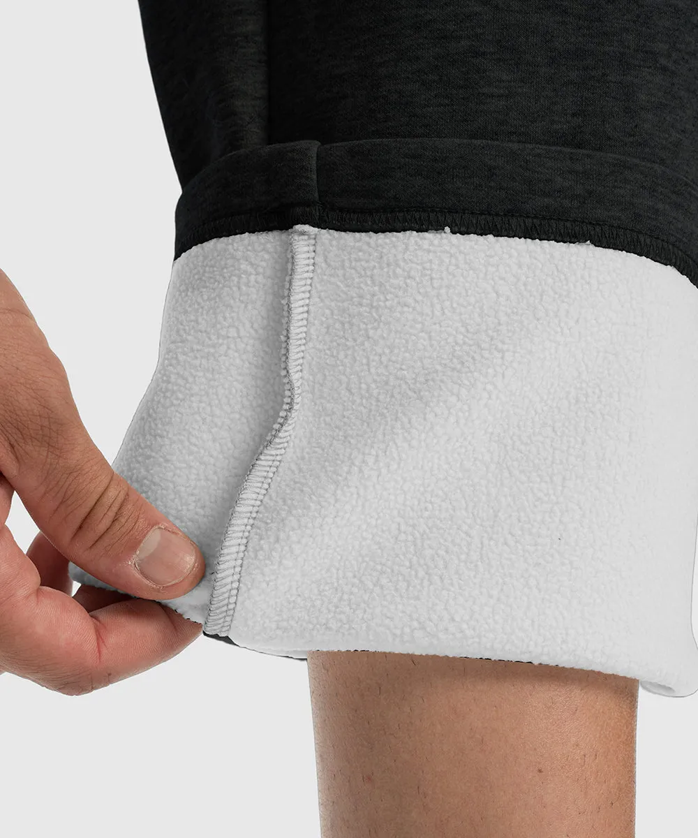 Men's Cotton Polyester Fleece Wide Leg Sweatpants