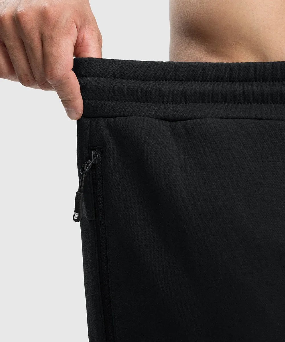 Men's Cotton Polyester Fleece Wide Leg Sweatpants