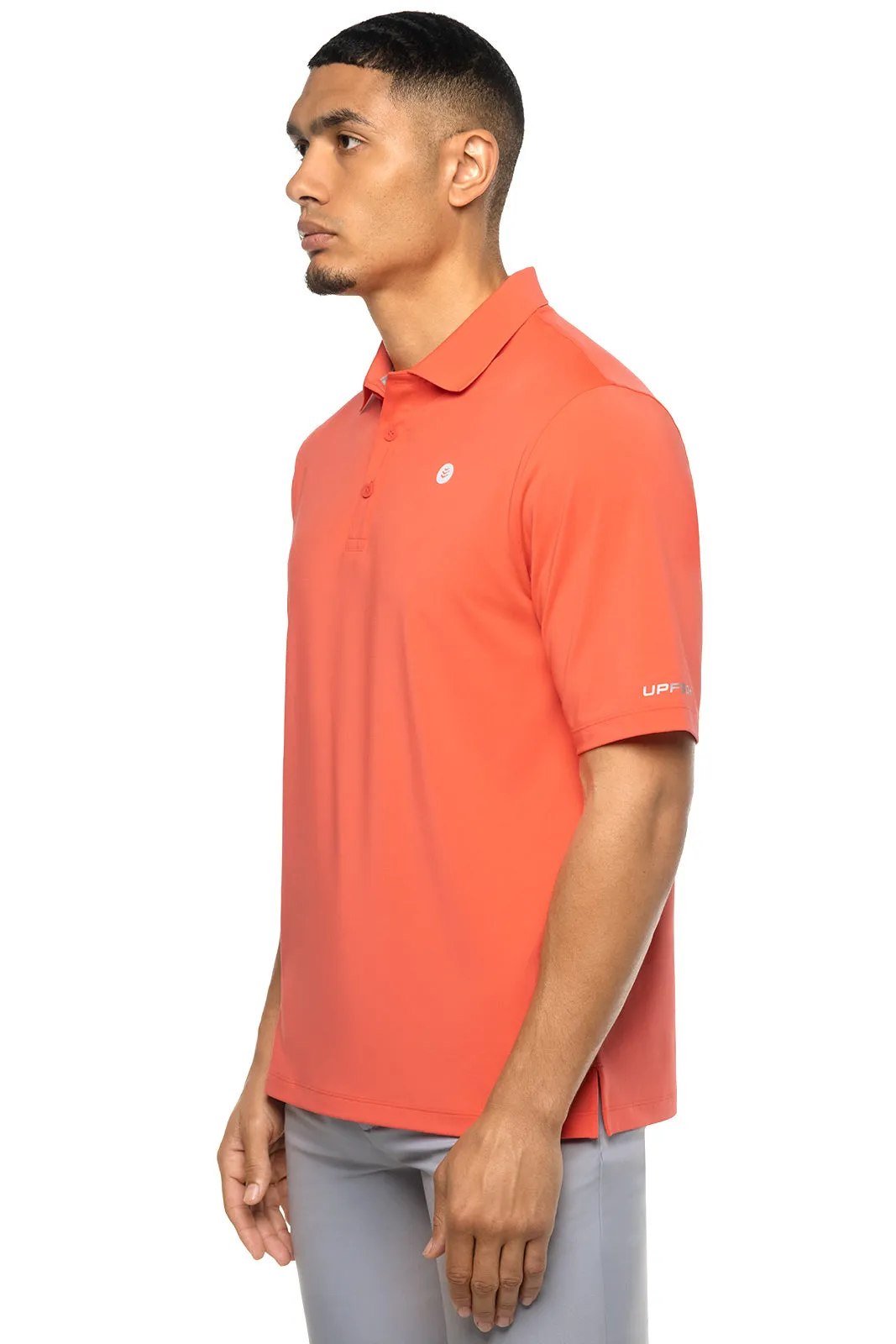 Men's Erodym Short Sleeve Golf Polo  |  Vivid Coral