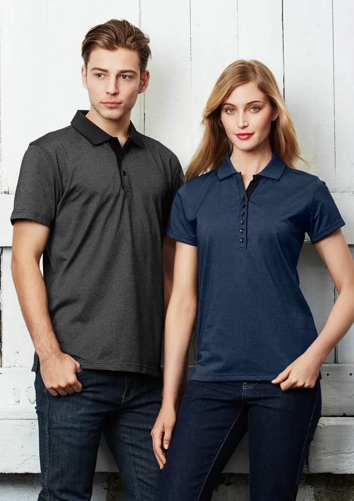 Mens Shadow Short Sleeve Polo P501MS S / Silver Grey