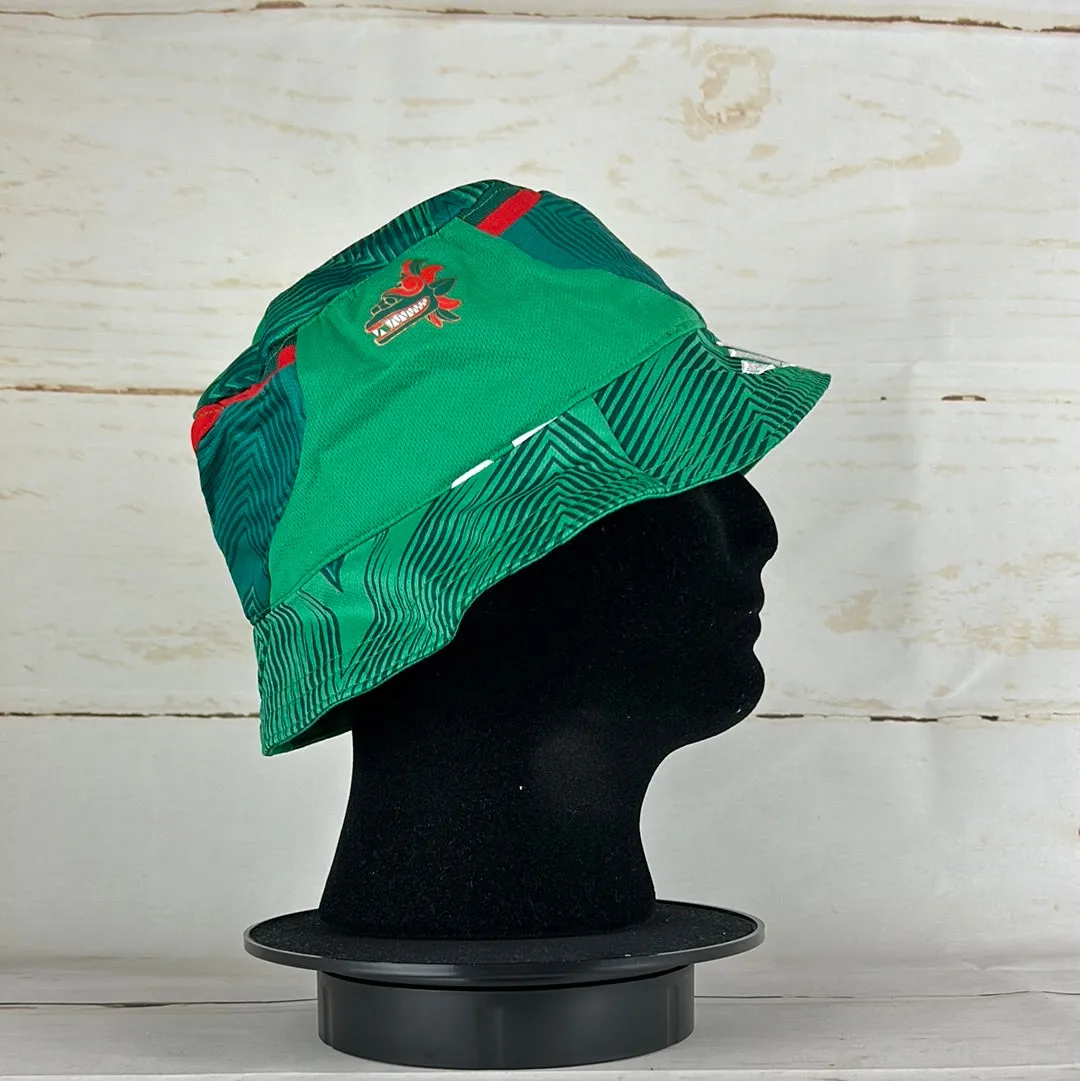 Mexico 2022 Upcycled Home Shirt Bucket Hat