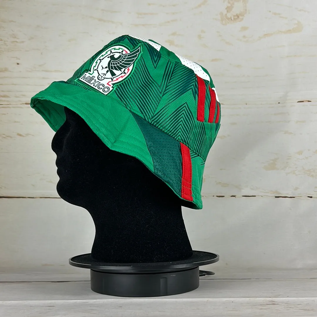 Mexico 2022 Upcycled Home Shirt Bucket Hat