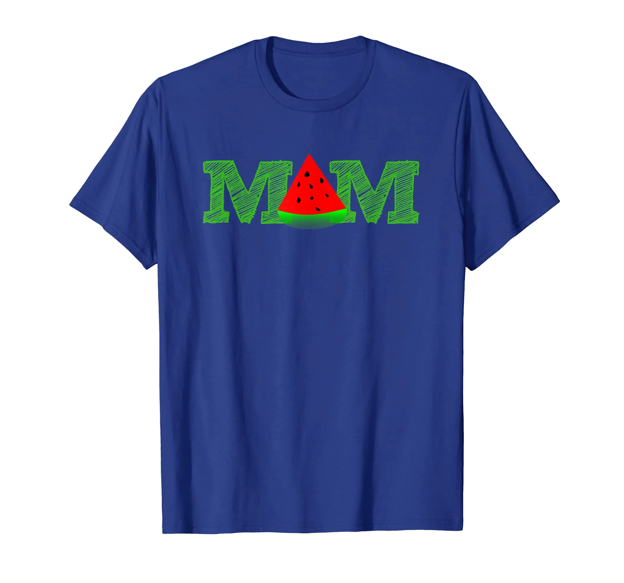 Mom Watermelon Funny Summer Fruit T-Shirt Mother Day