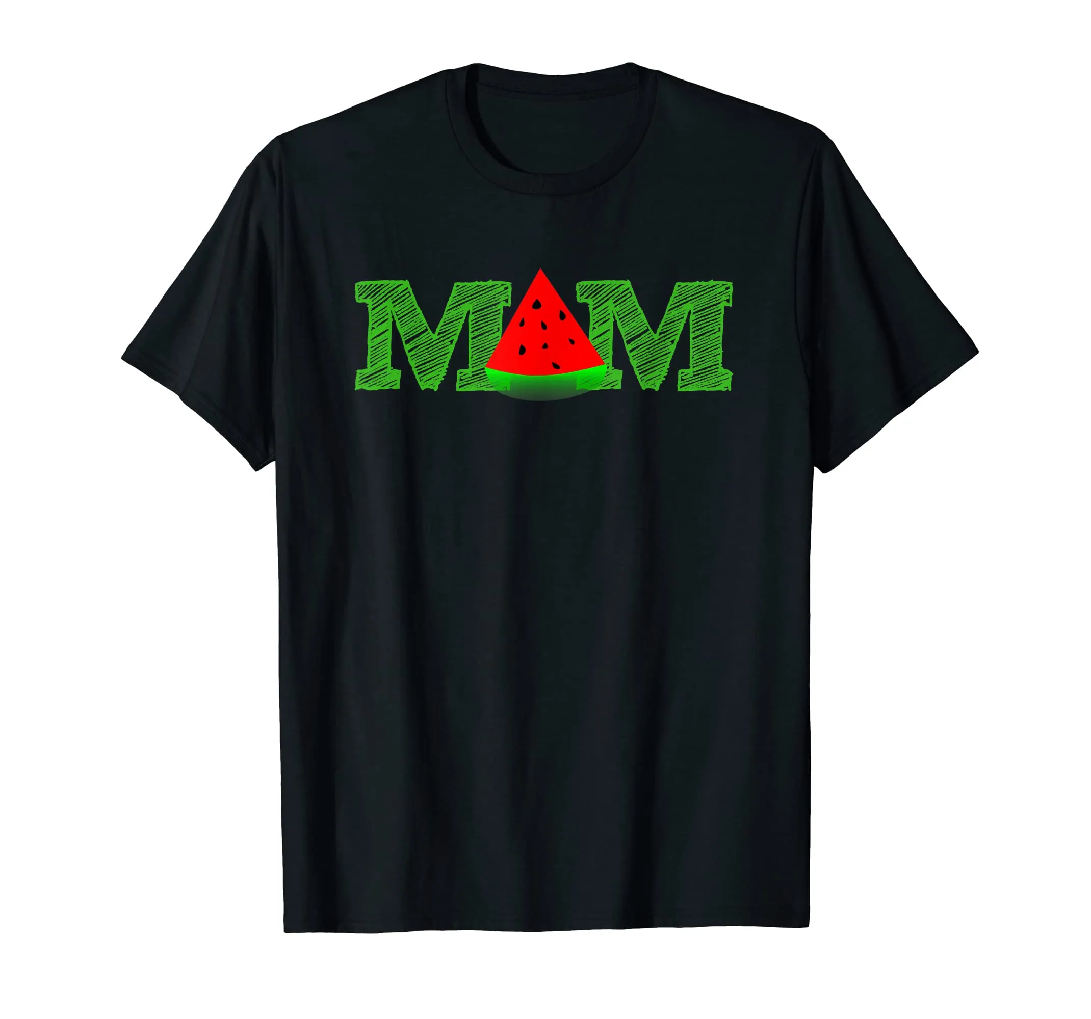 Mom Watermelon Funny Summer Fruit T-Shirt Mother Day