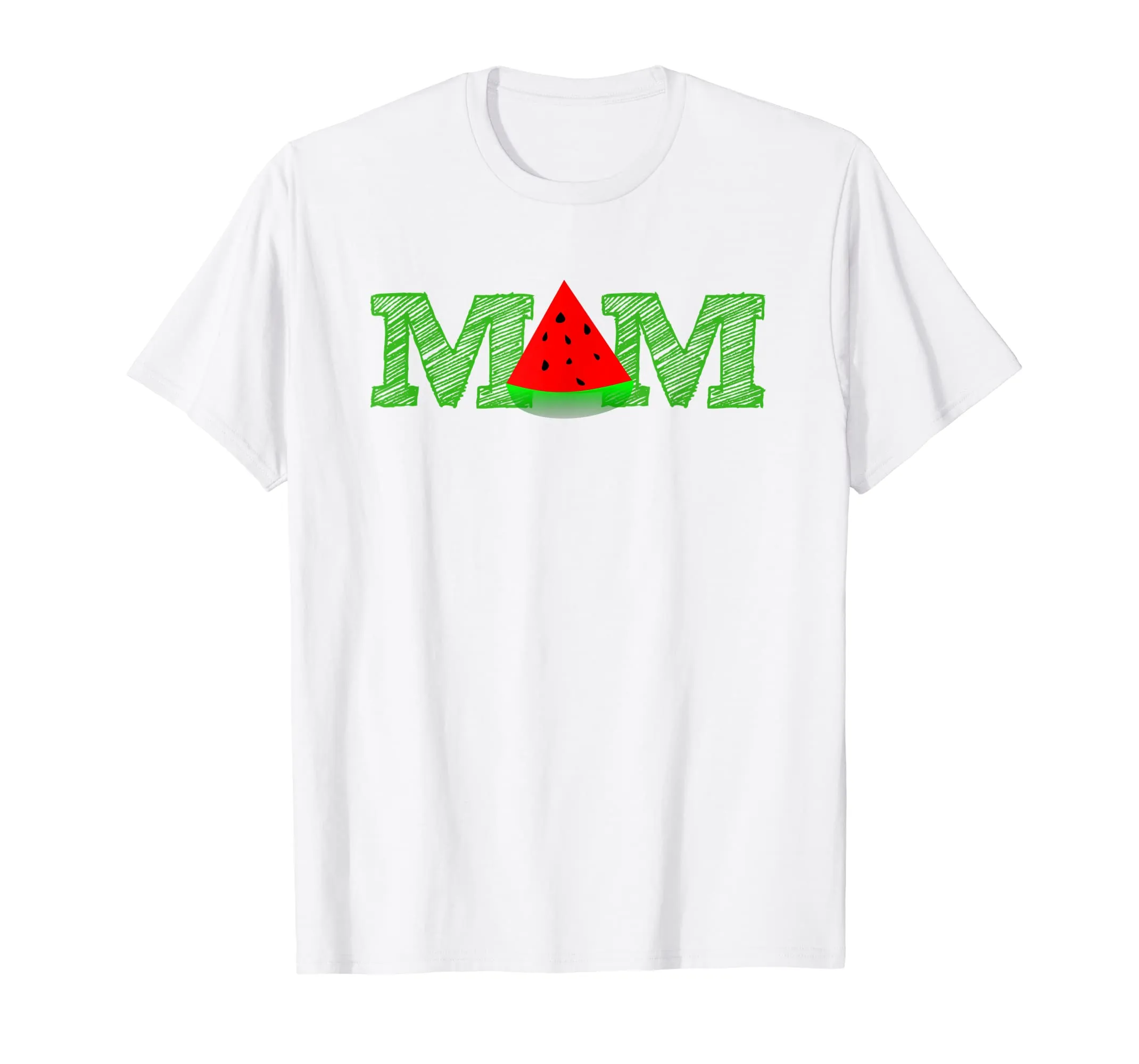 Mom Watermelon Funny Summer Fruit T-Shirt Mother Day