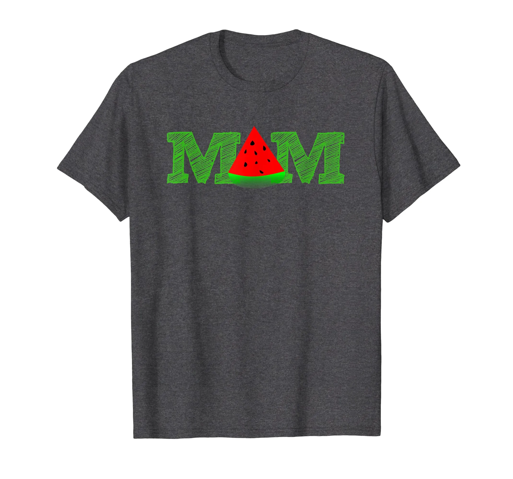 Mom Watermelon Funny Summer Fruit T-Shirt Mother Day