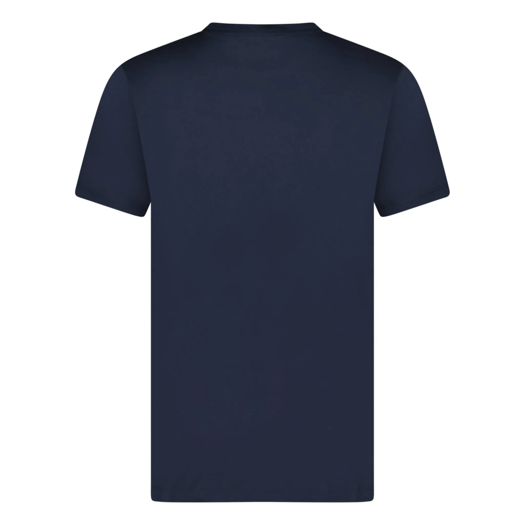 Moncler Double Logo Printed T-Shirt Navy