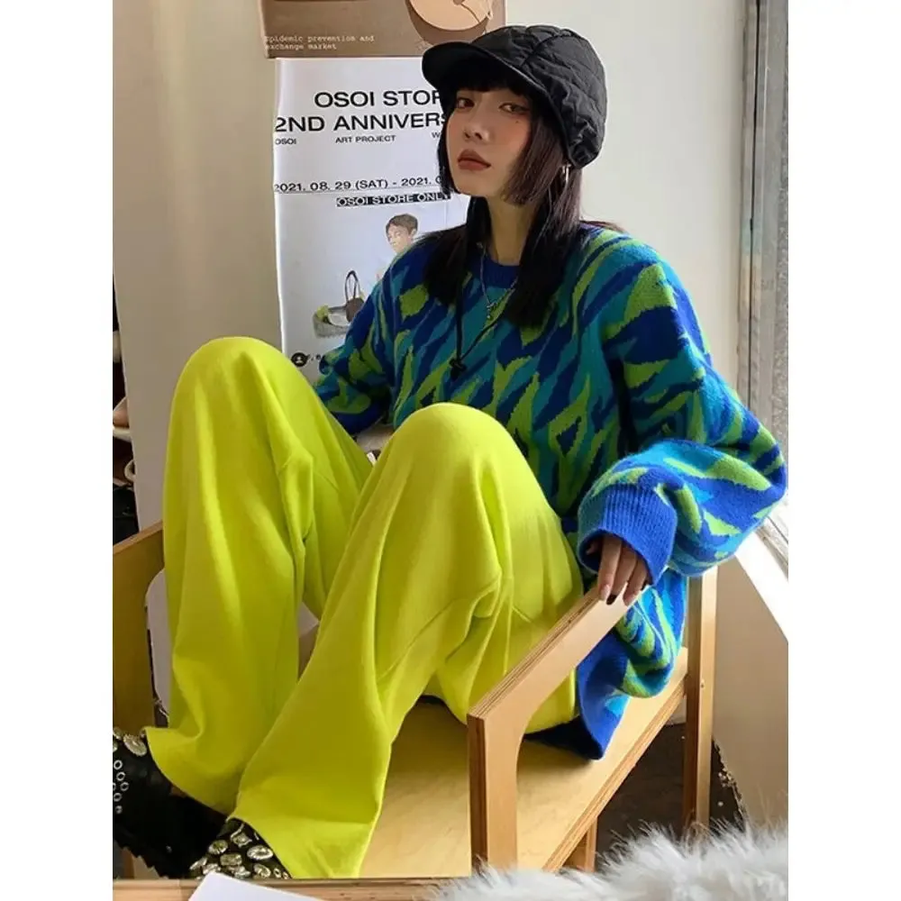 Neon Yellow Pants