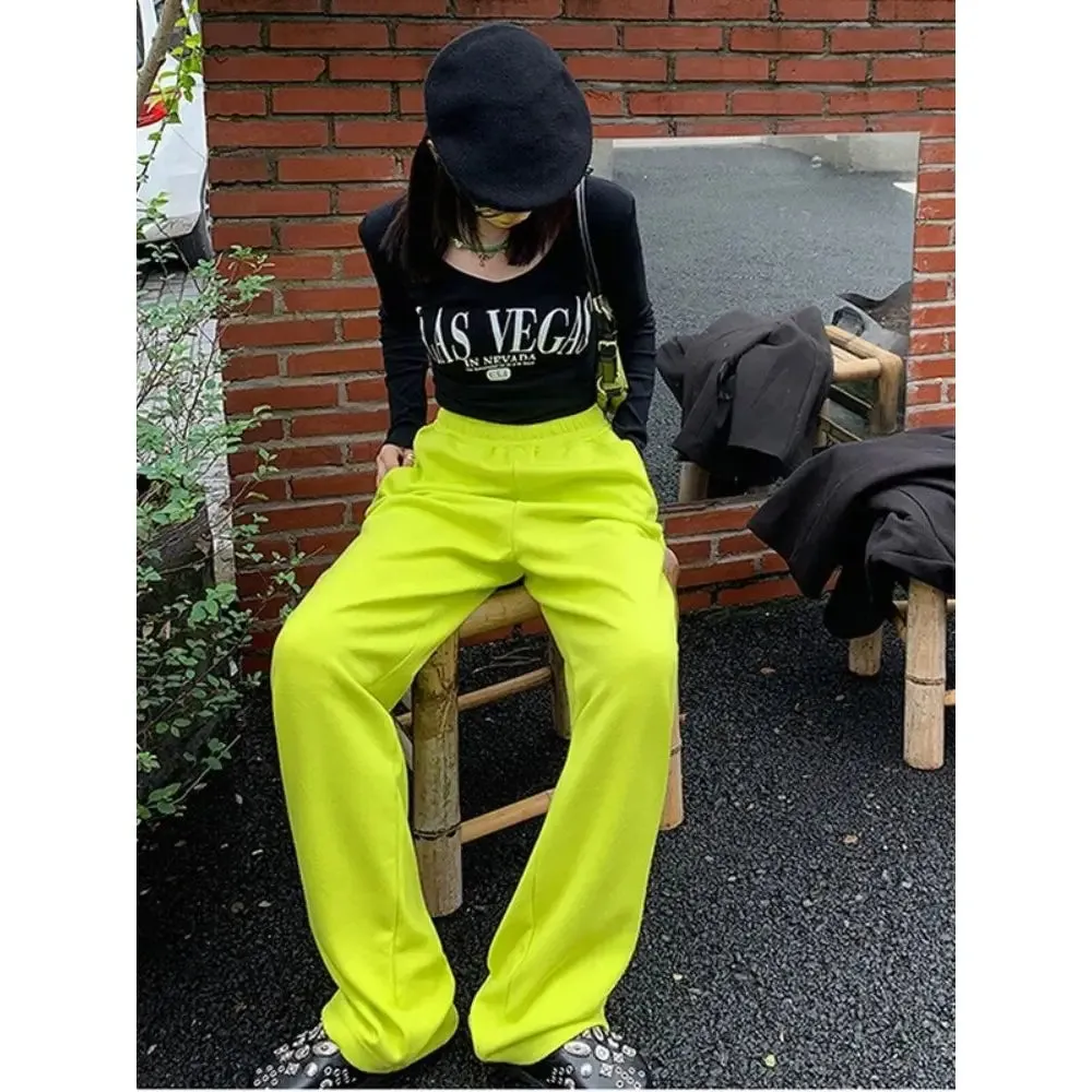 Neon Yellow Pants