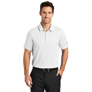 Nike Dri-FIT Solid Icon Pique Modern Fit Polo - White