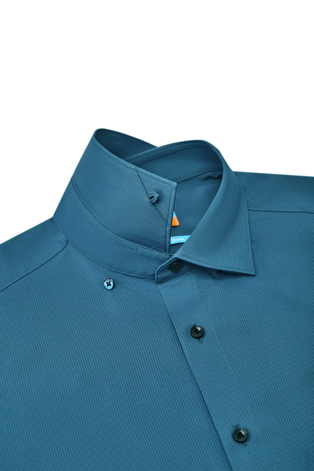 Non-Iron Dry Smart Fit Texture Stripe Shirt