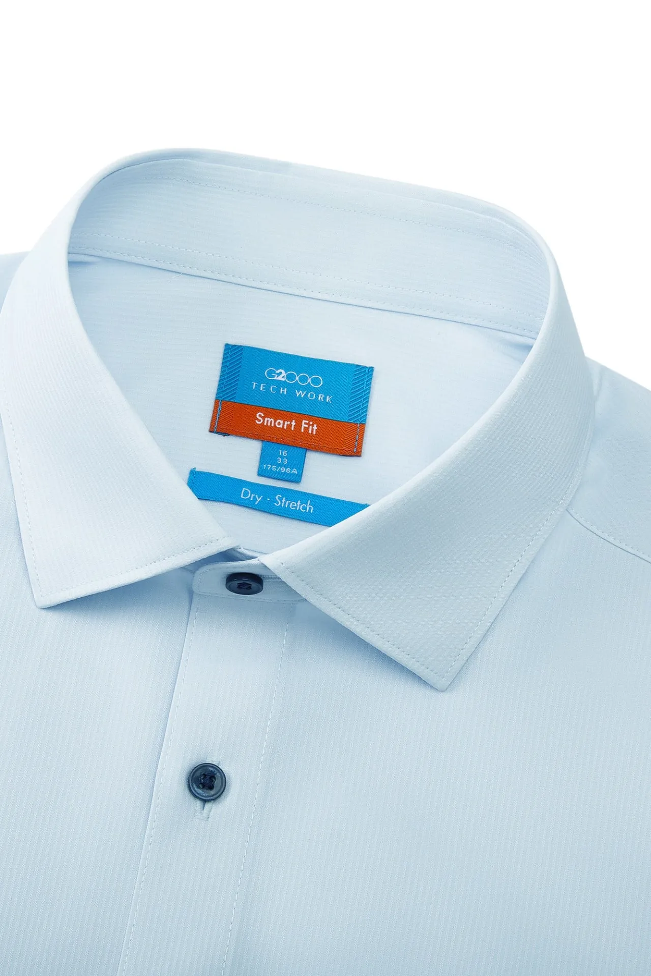 Non-Iron Dry Smart Fit Texture Stripe Shirt