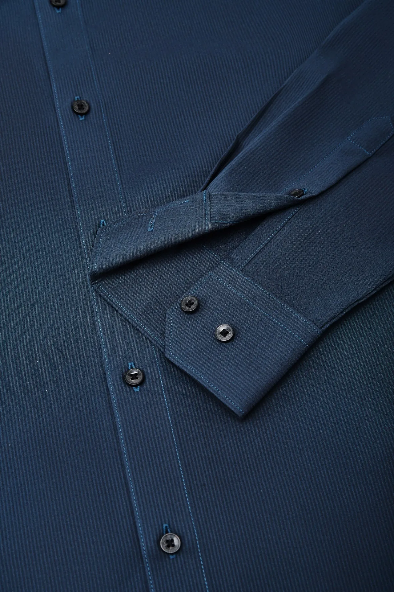 Non-Iron Dry Smart Fit Texture Stripe Shirt