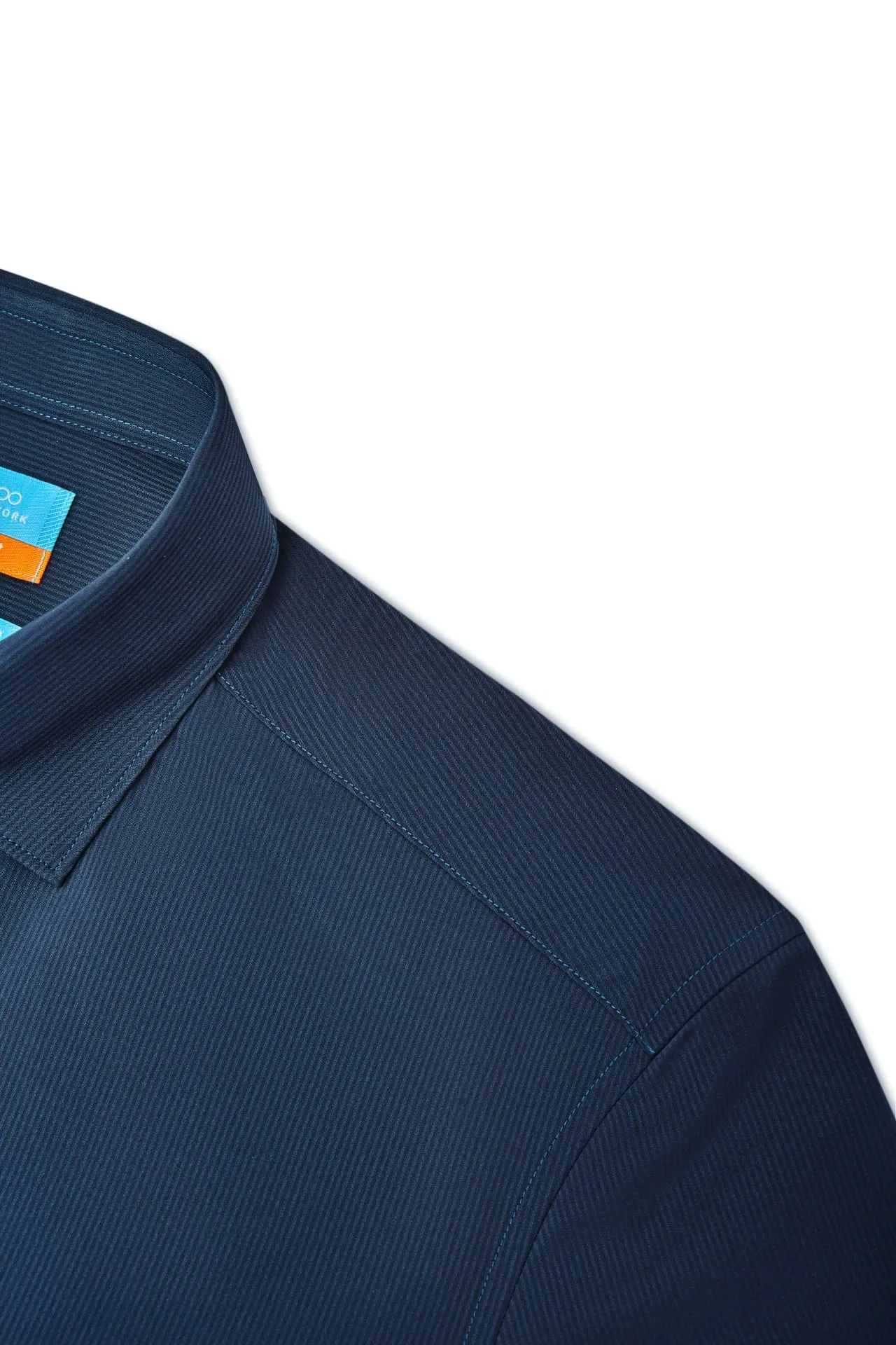 Non-Iron Dry Smart Fit Texture Stripe Shirt