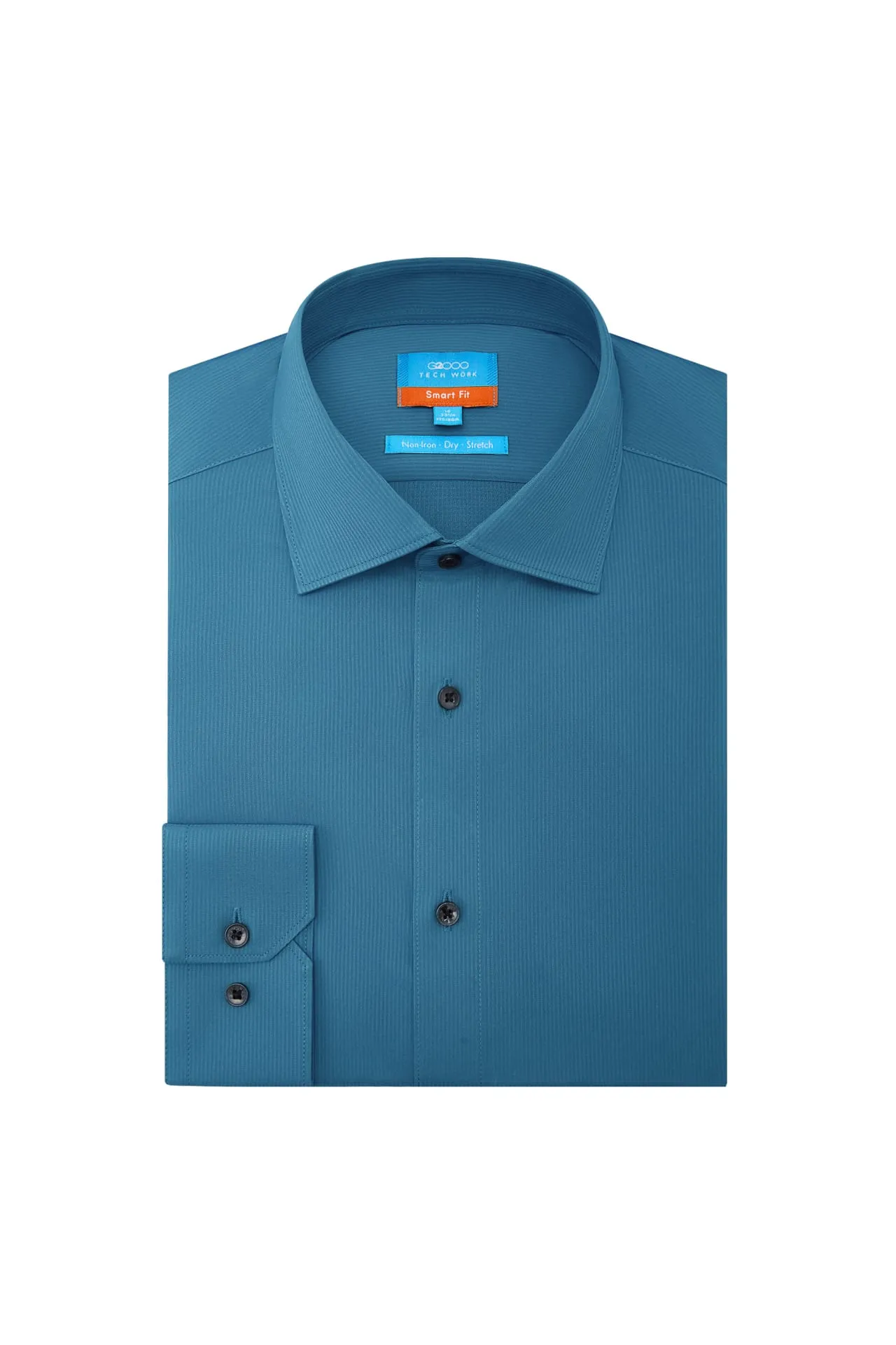 Non-Iron Dry Smart Fit Texture Stripe Shirt