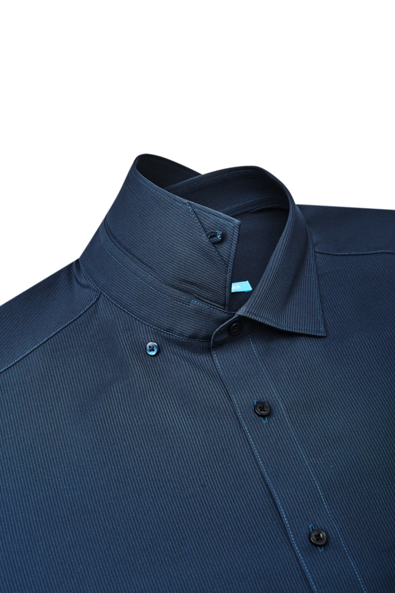 Non-Iron Dry Smart Fit Texture Stripe Shirt