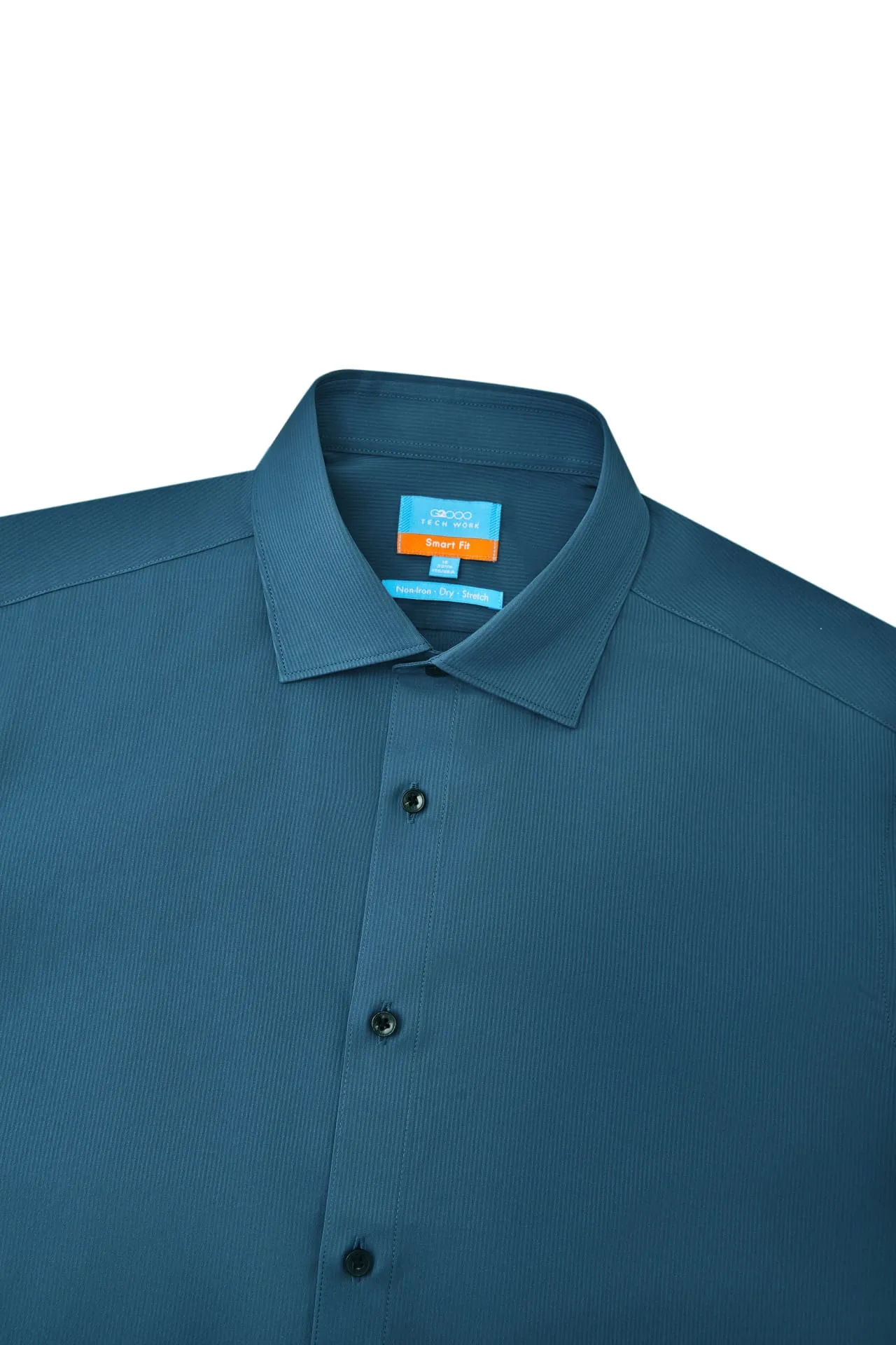 Non-Iron Dry Smart Fit Texture Stripe Shirt