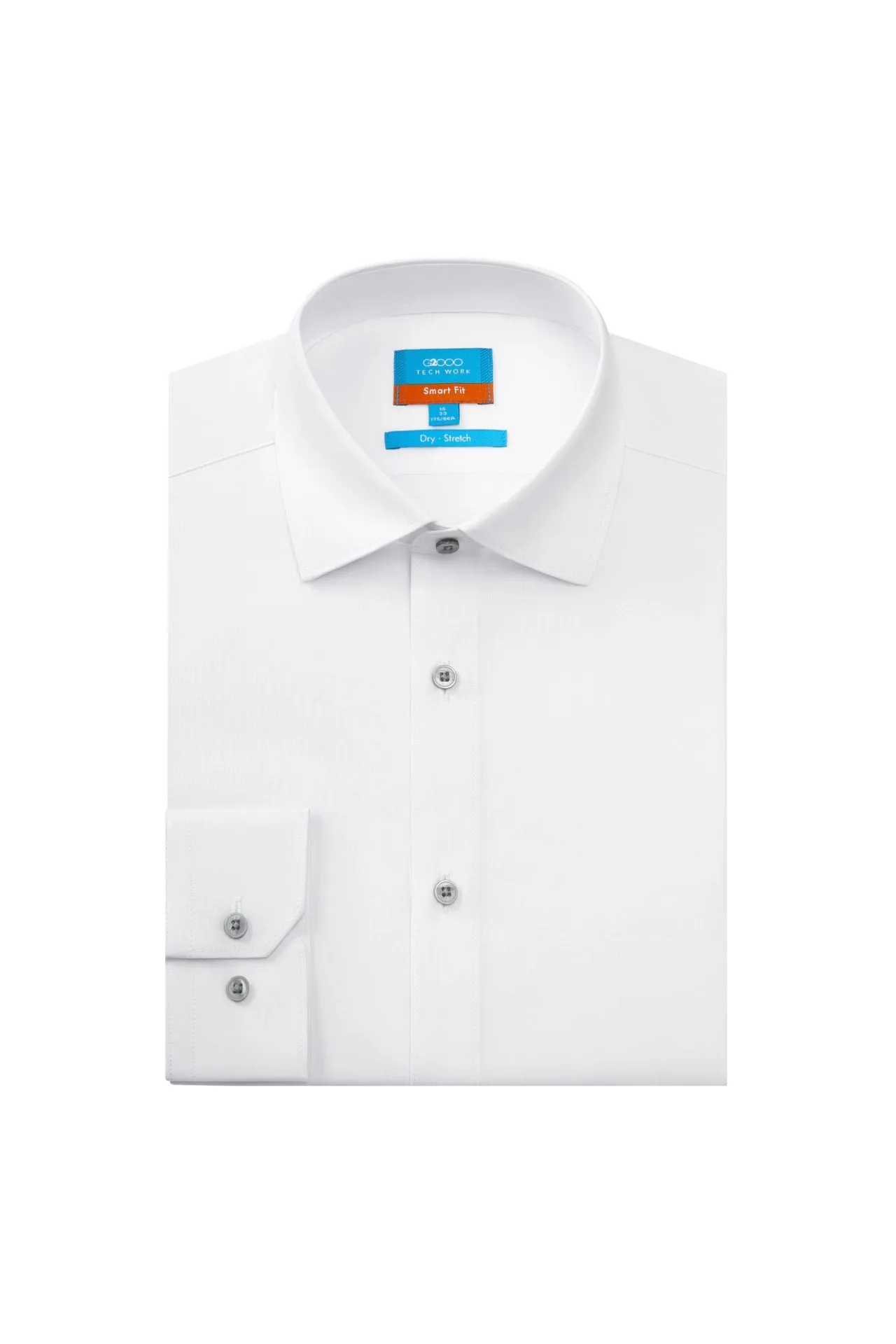 Non-Iron Dry Smart Fit Texture Stripe Shirt