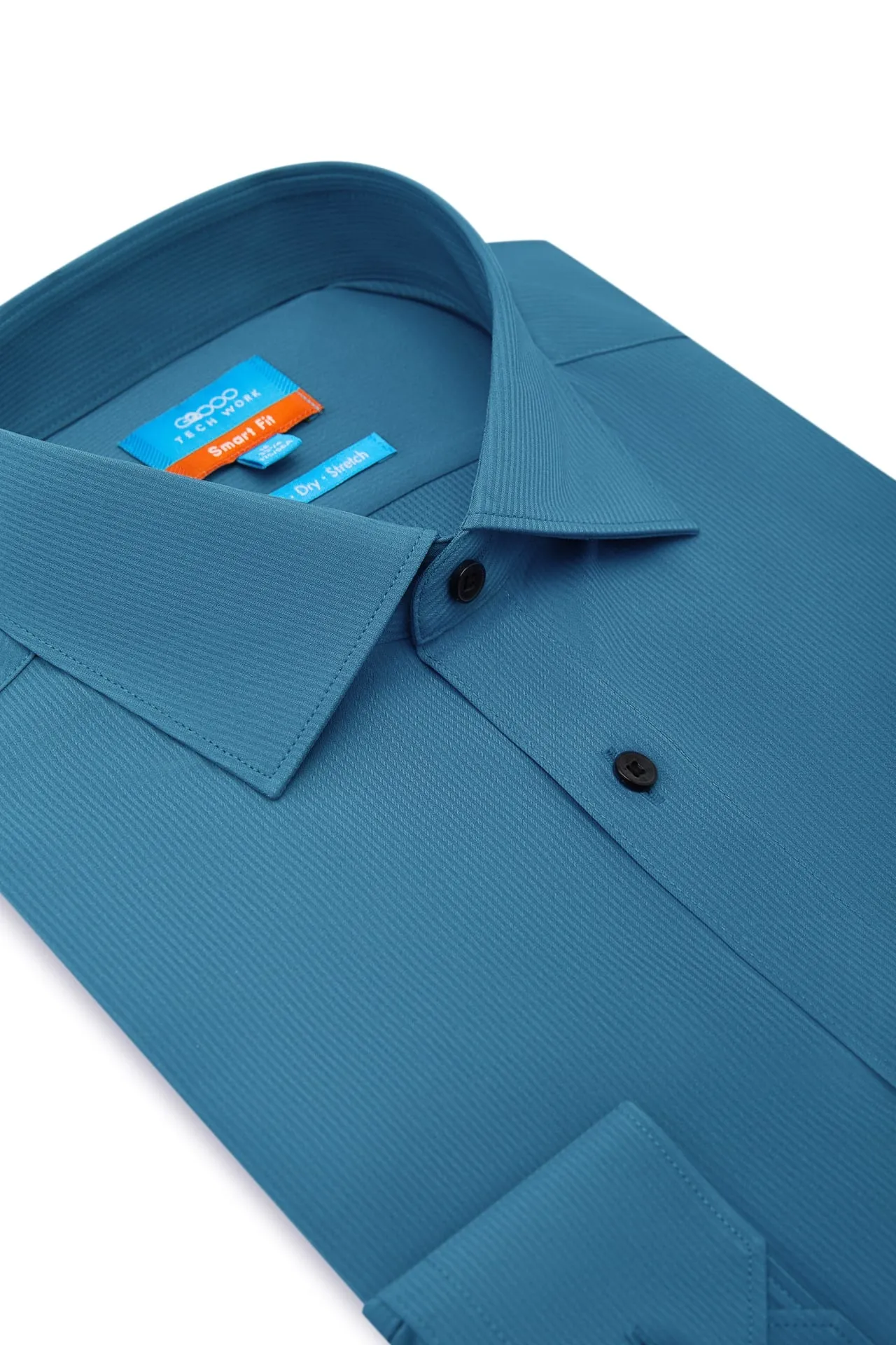 Non-Iron Dry Smart Fit Texture Stripe Shirt