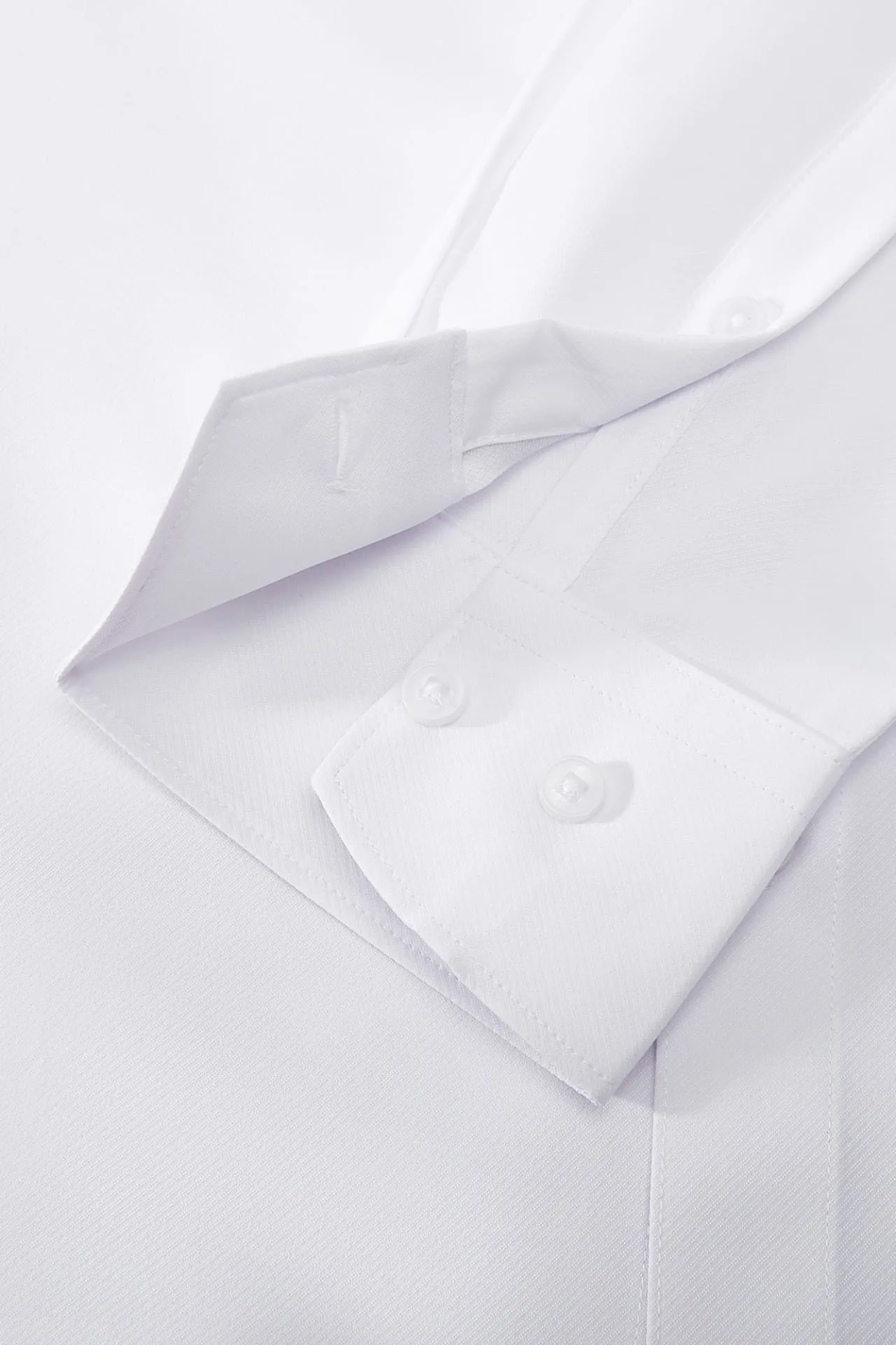 Non-Iron Dry Strerch Smart Fit Twill Shirt