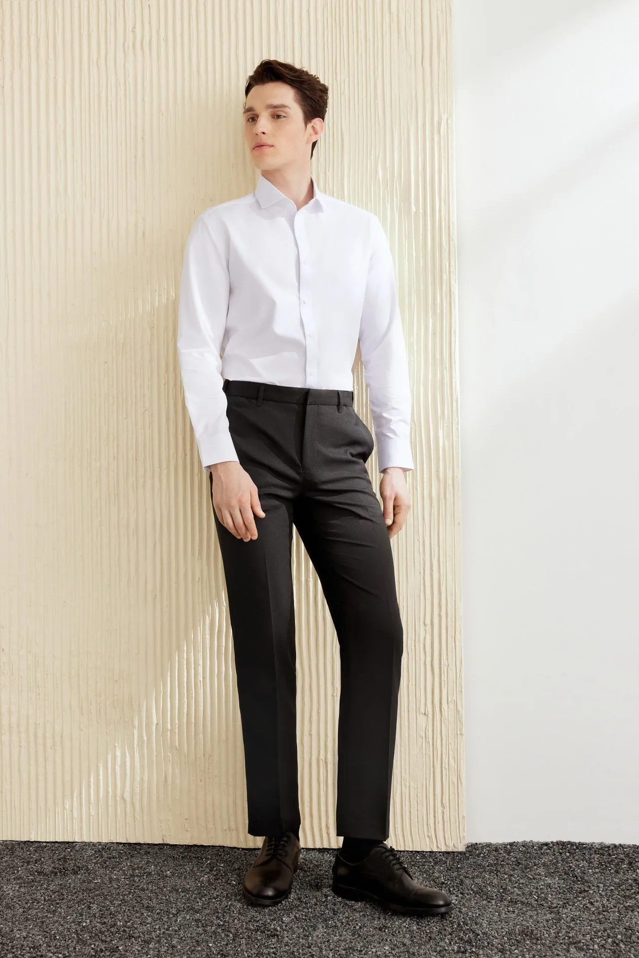 Non-Iron Dry Strerch Smart Fit Twill Shirt