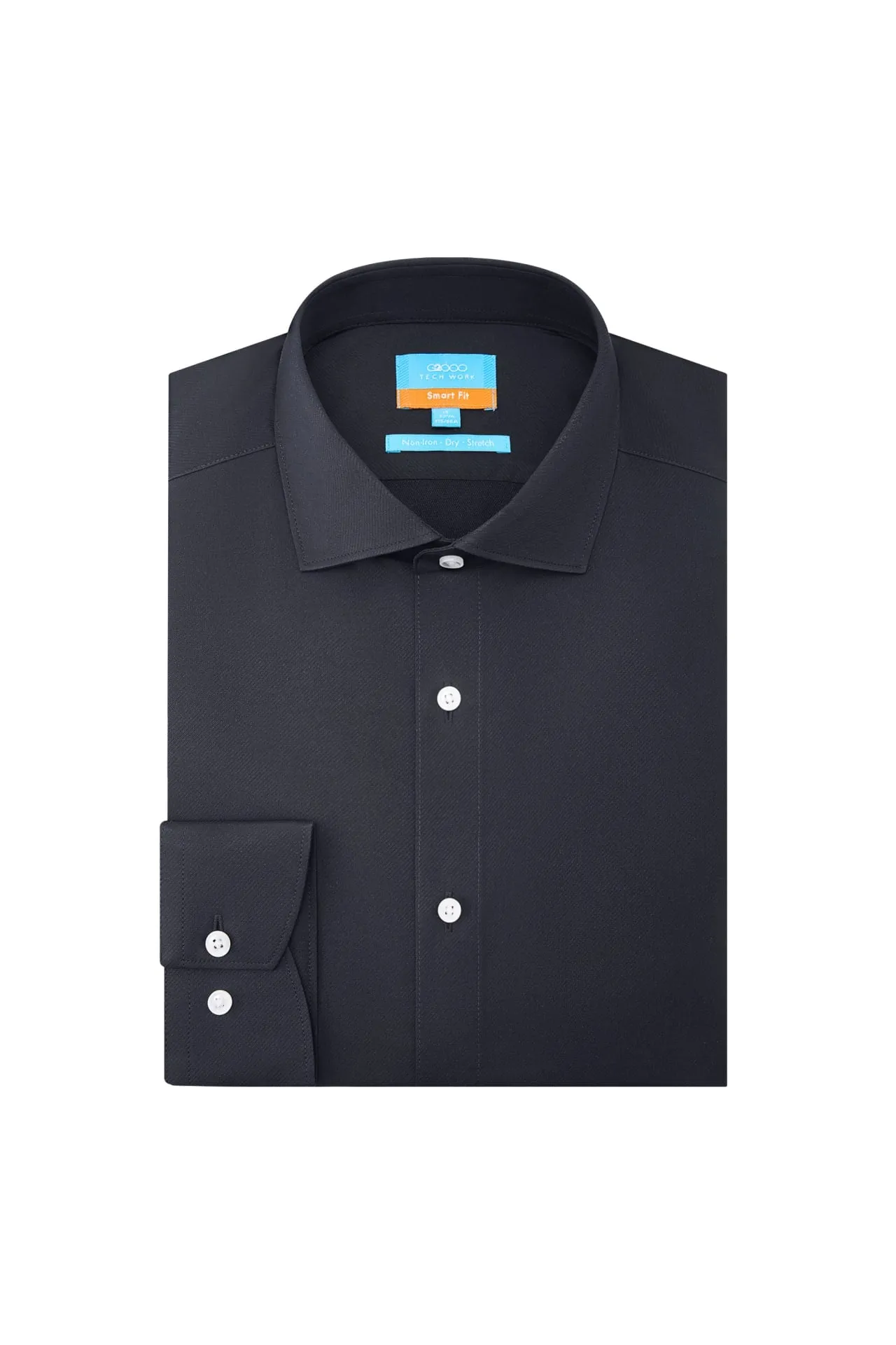 Non-Iron Dry Strerch Smart Fit Twill Shirt