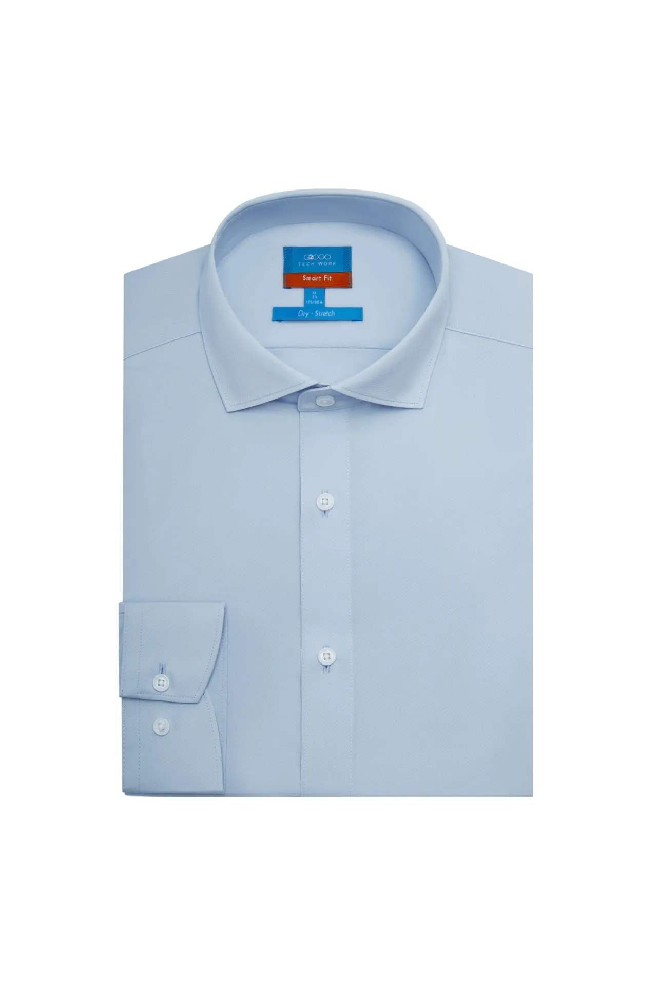 Non-Iron Dry Strerch Smart Fit Twill Shirt