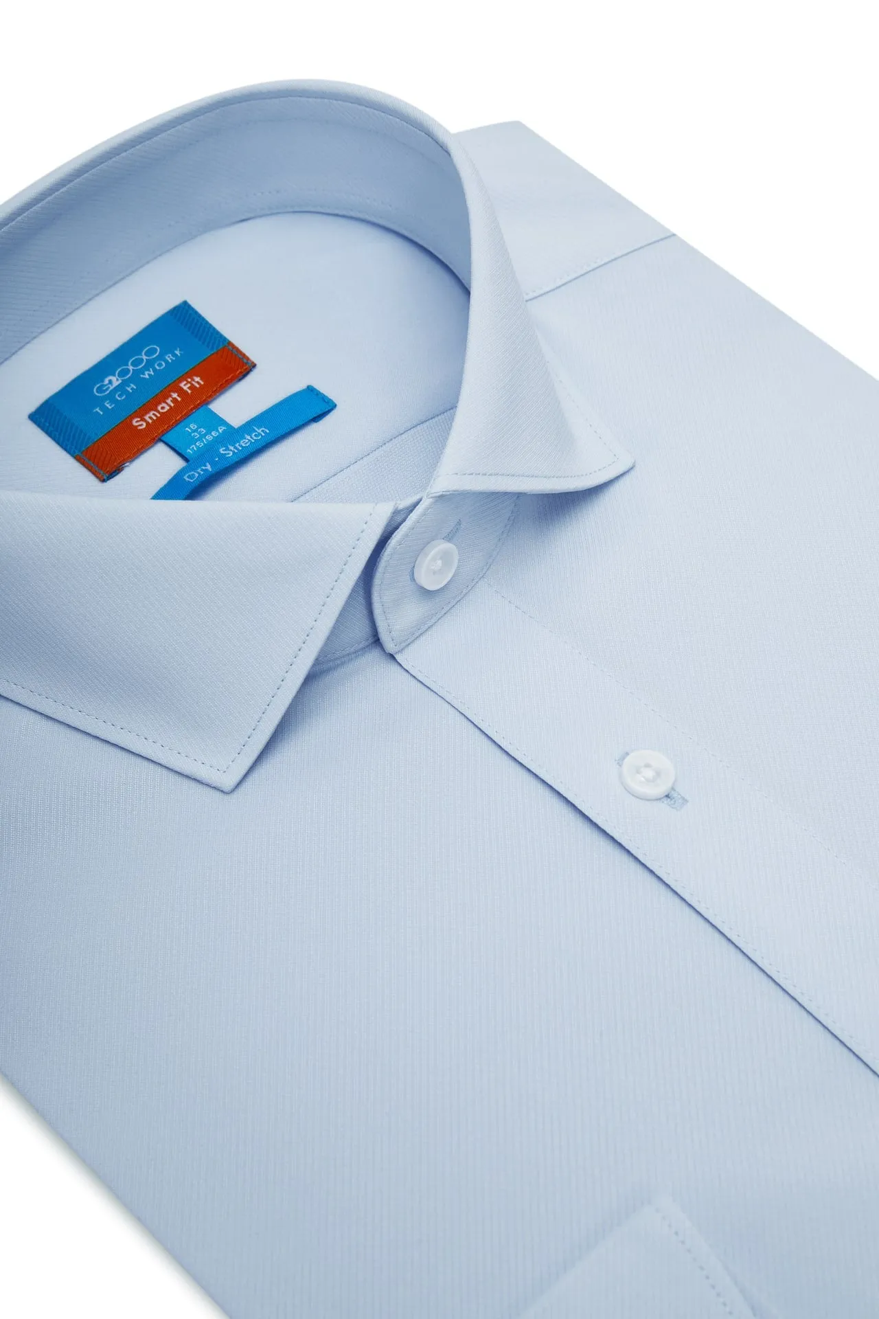 Non-Iron Dry Strerch Smart Fit Twill Shirt