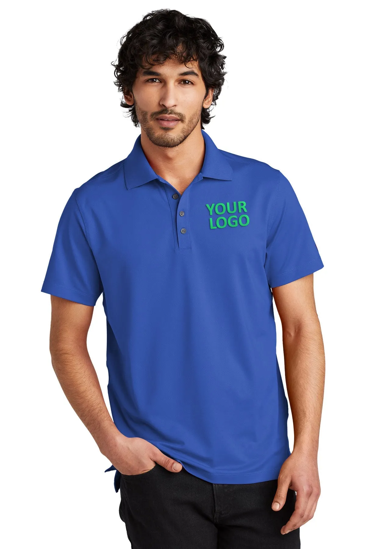 OGIO Metro Customized Polos, Enzyme Blue