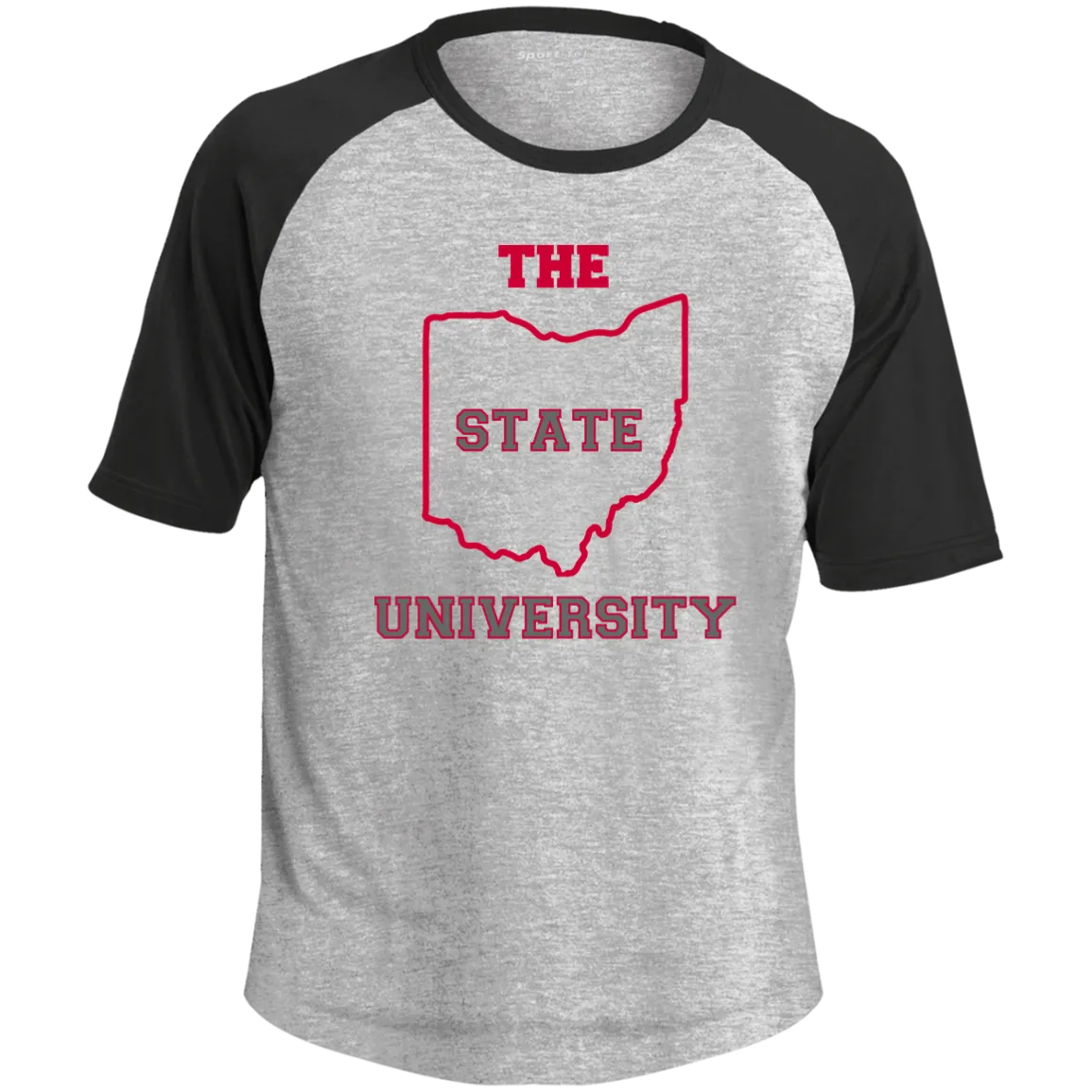 OSU-Inspired Colorblock Raglan Jersey