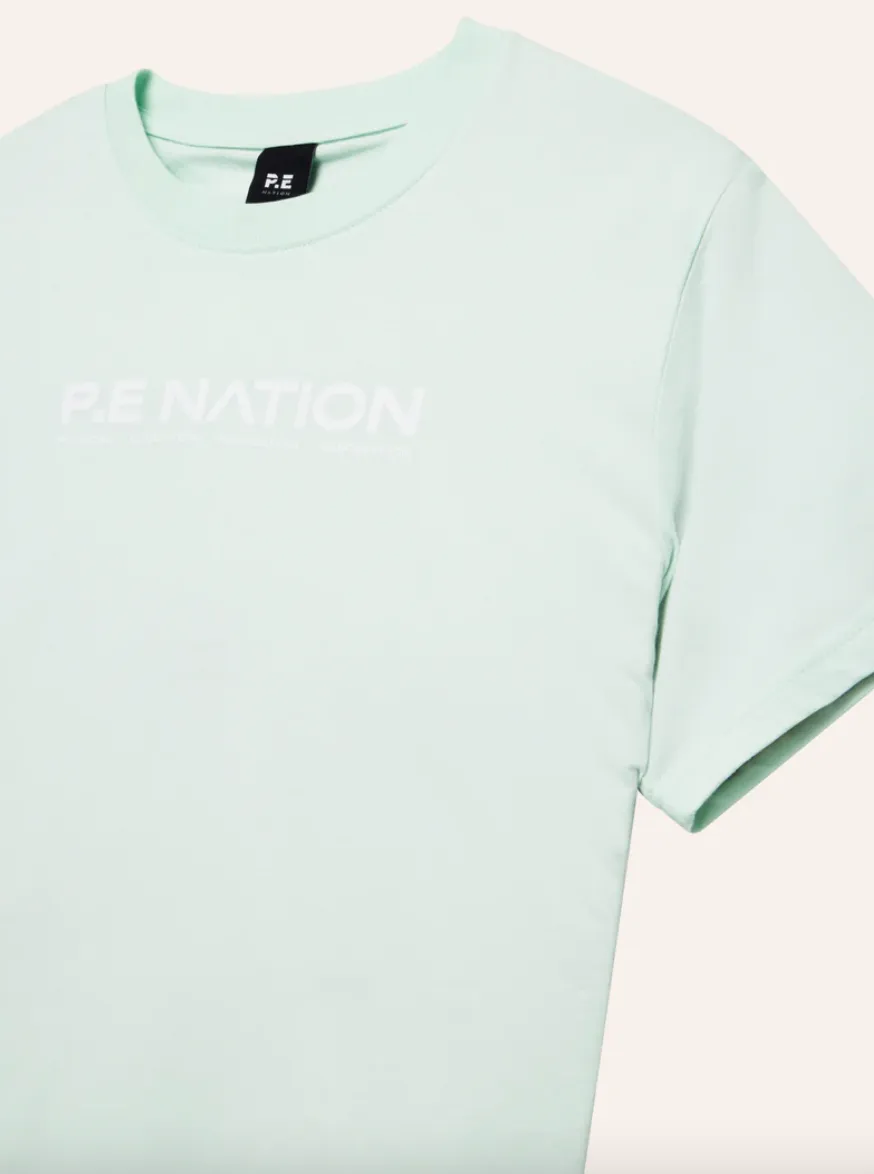 PE Nation Aero SS Tee- Mint