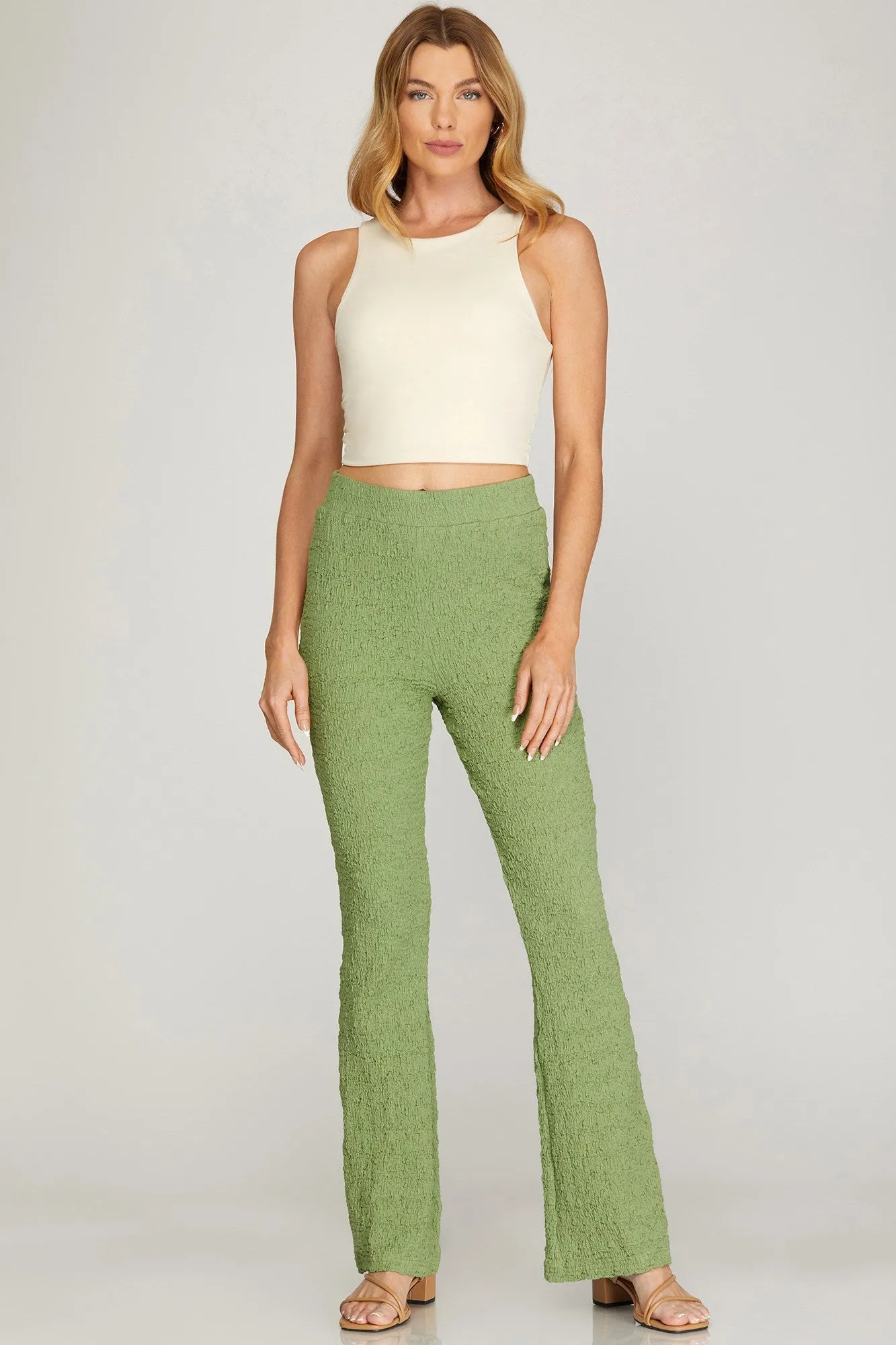 Perfect Day Textured Knit Pant