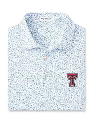 Peter Millar Texas Tech Double T "Batter Up" Performance Jersey Polo