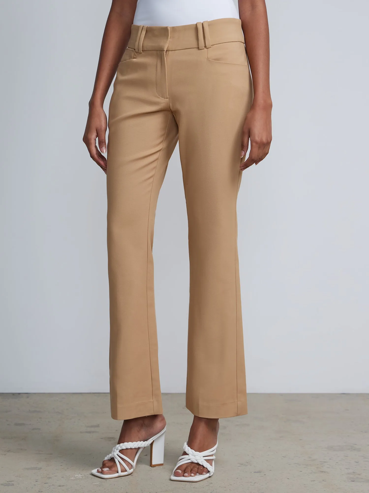 Petite Mid-Rise Modern-Fit Bootcut Pant - All Season Stretch