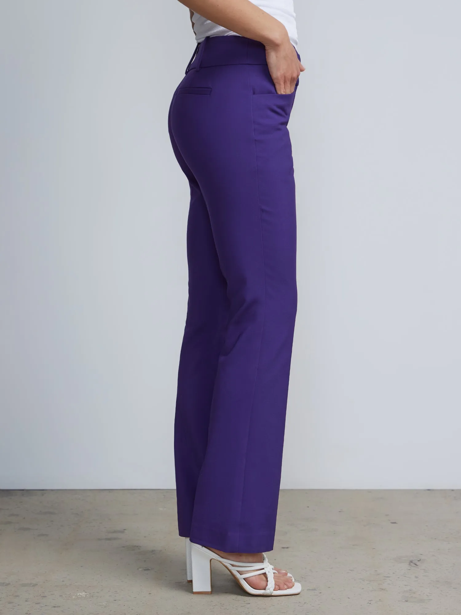 Petite Mid-Rise Modern-Fit Bootcut Pant - All Season Stretch